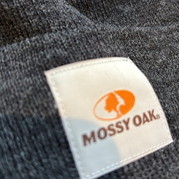 Mossy Oak Two Pack Wide Knit Cuffed Beanie hats,stretch logo patch OSFM - Picture 2 of 6